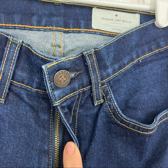 IMOGENE + WILLIE Imogene Slim Fit Jeans, Dark Wash, Size 25, NWOT! - Picture 5 of 9